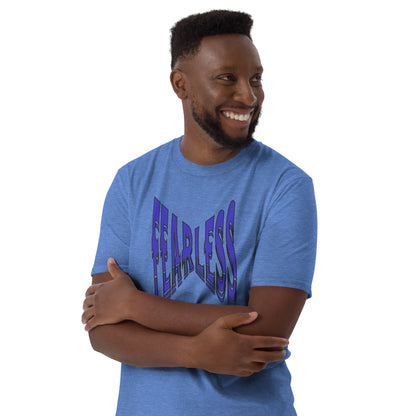 Fearless Warped Font Unisex Tee by EraofInk