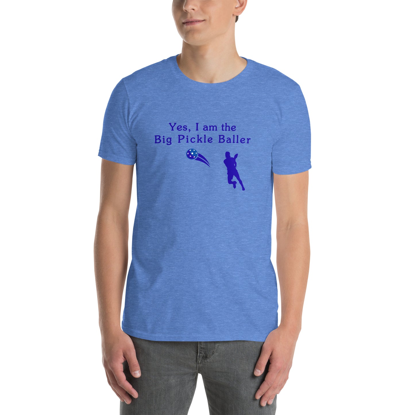 Yes, I am the Big Pickleballer Unisex Tee by EraofInk