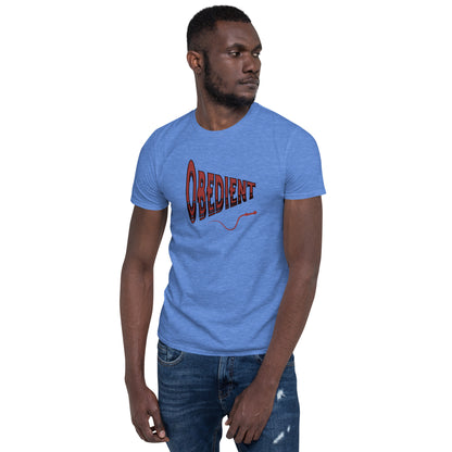 Obedient Dominant S&M Flirty Unisex Tee by EraofInk