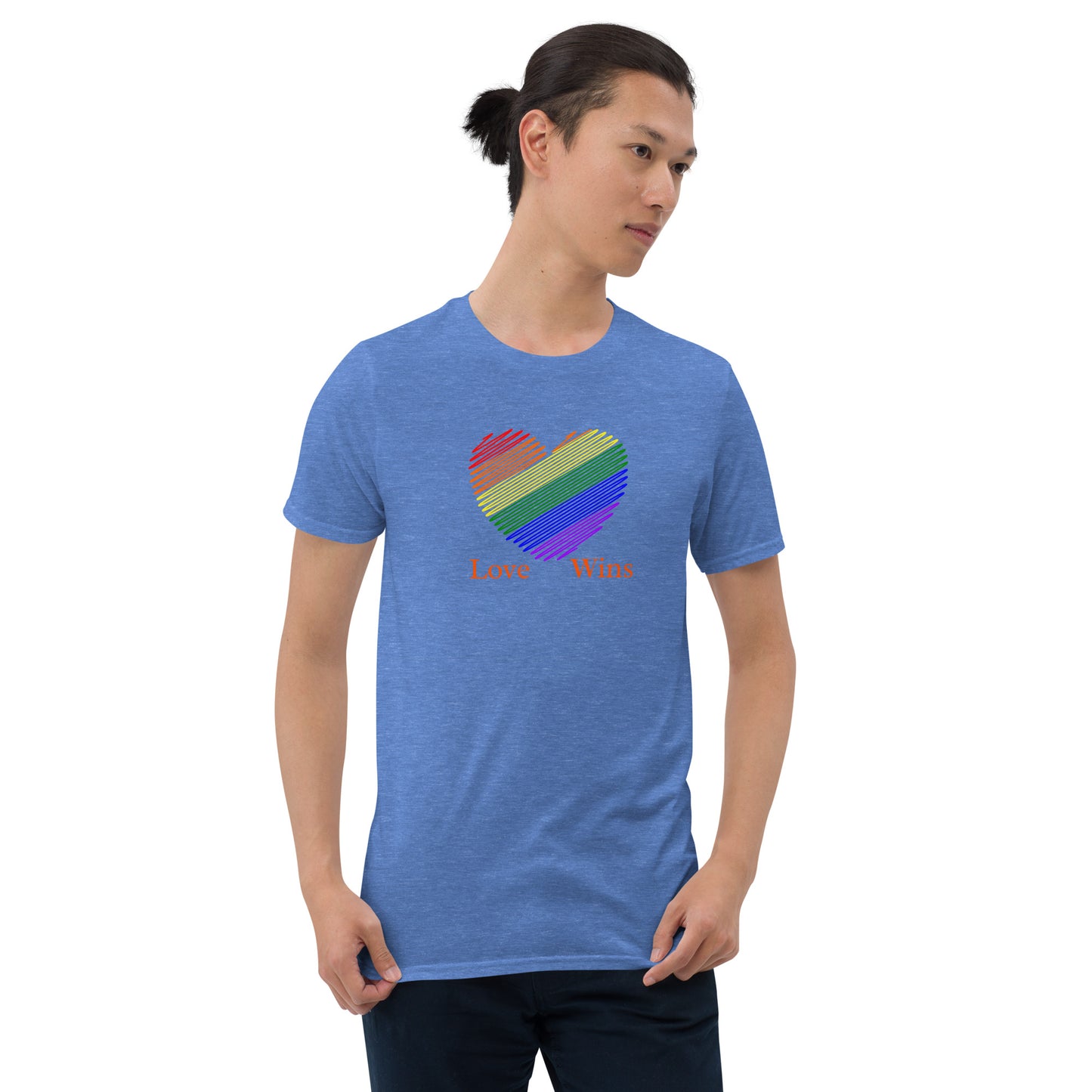 Love Wins LGBTQ LGBTQ+ LGBTQIA Love Wins Unisex Tee by EraofInk
