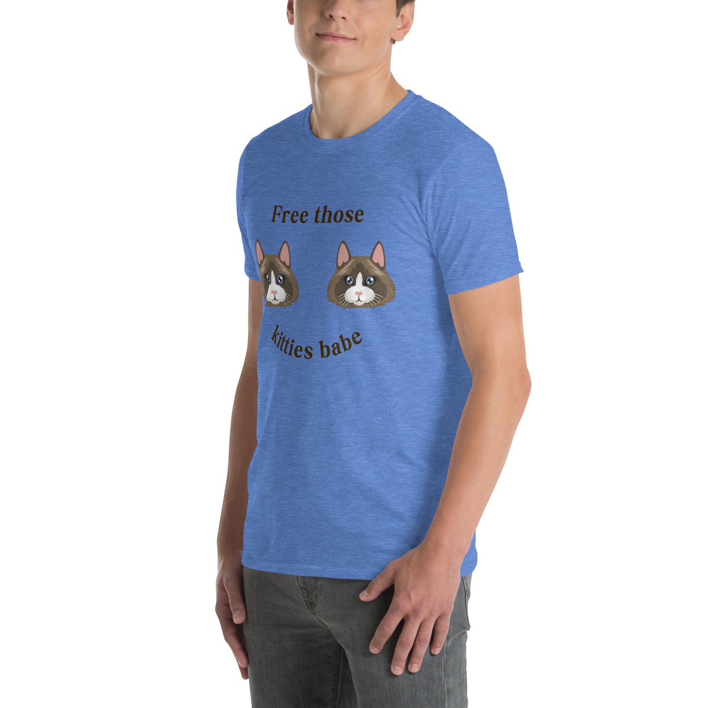 Free Those Kitties Babe Unisex Tee by EraofInk