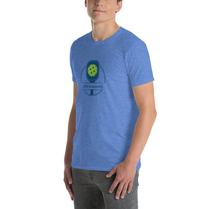 Dink Responsibly Pickleball Unisex Tee by EraofInk