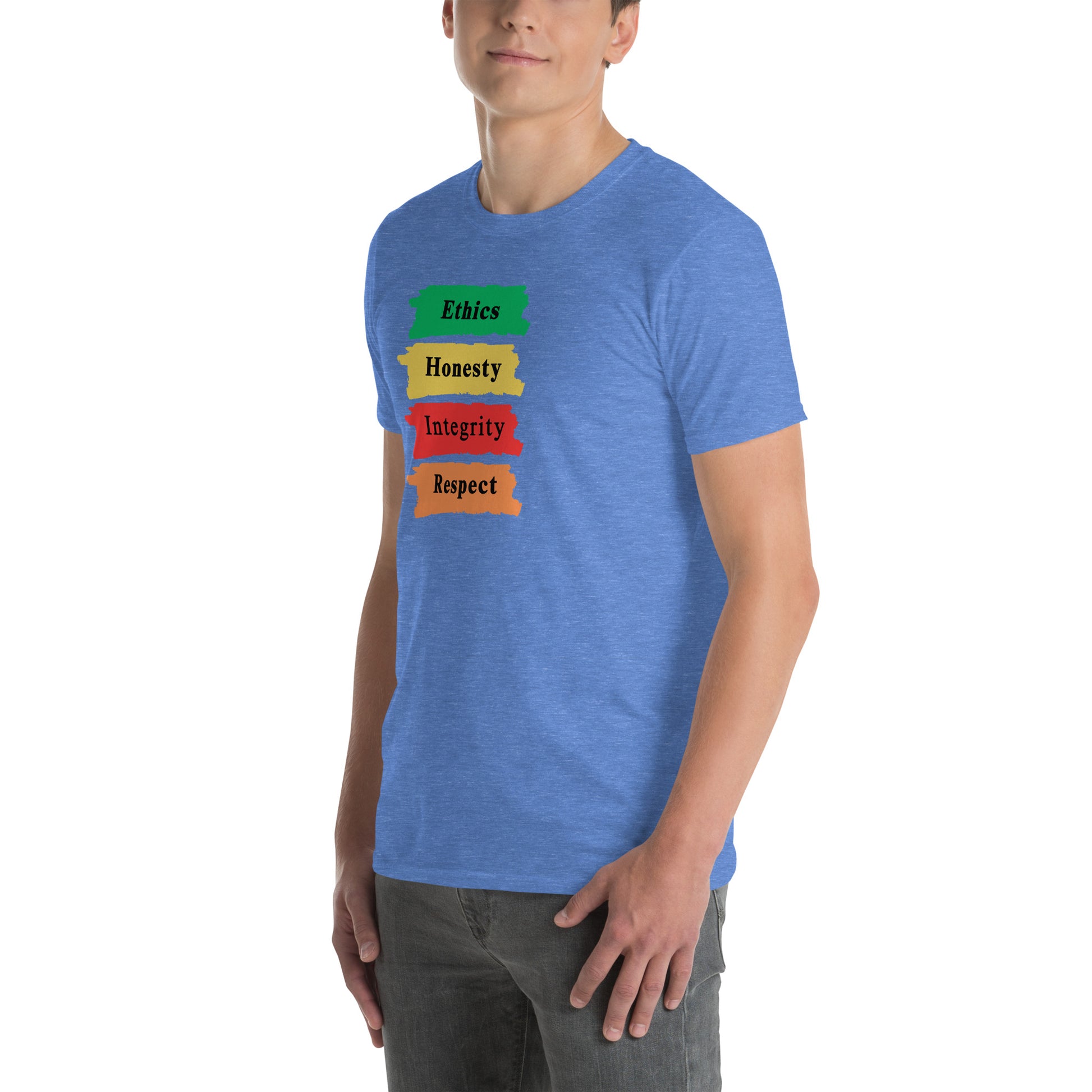 Core Values Ethics Honesty Integrity Respect Unisex Tee by EraofInk