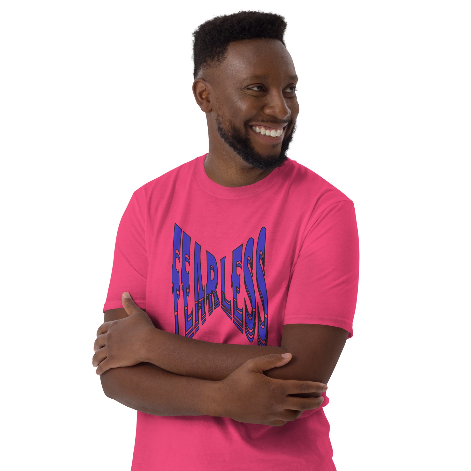 Fearless Warped Font Unisex Tee by EraofInk