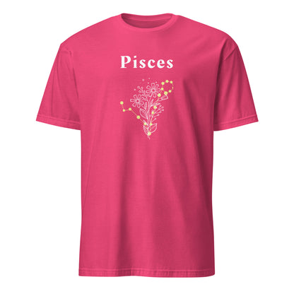 Pisces Astrological Zodiac Sign Unisex Tee by EraofInk