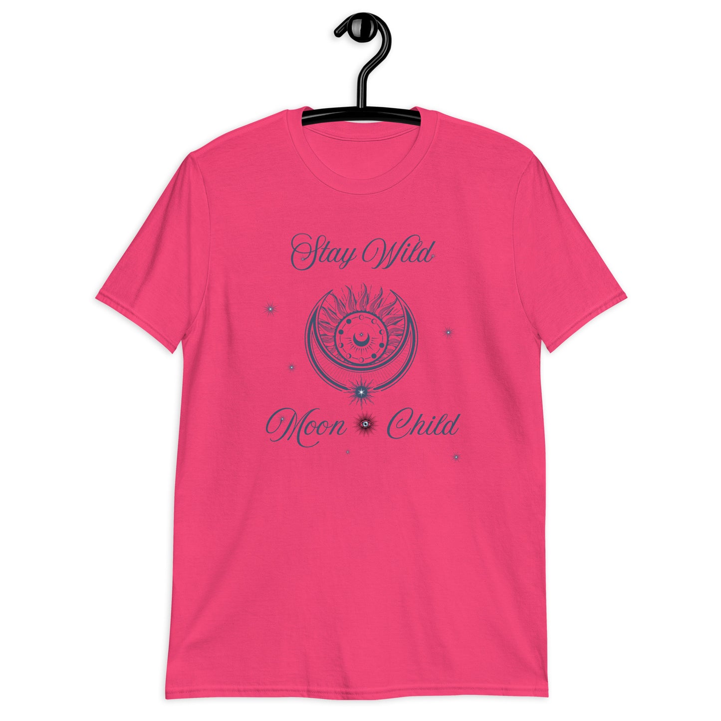 Stay Wild Moon Metaphysical Esoteric Unisex Tee by EraofInk
