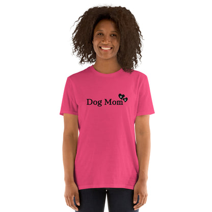 Dog Mom Unisex Tee by EraofInk