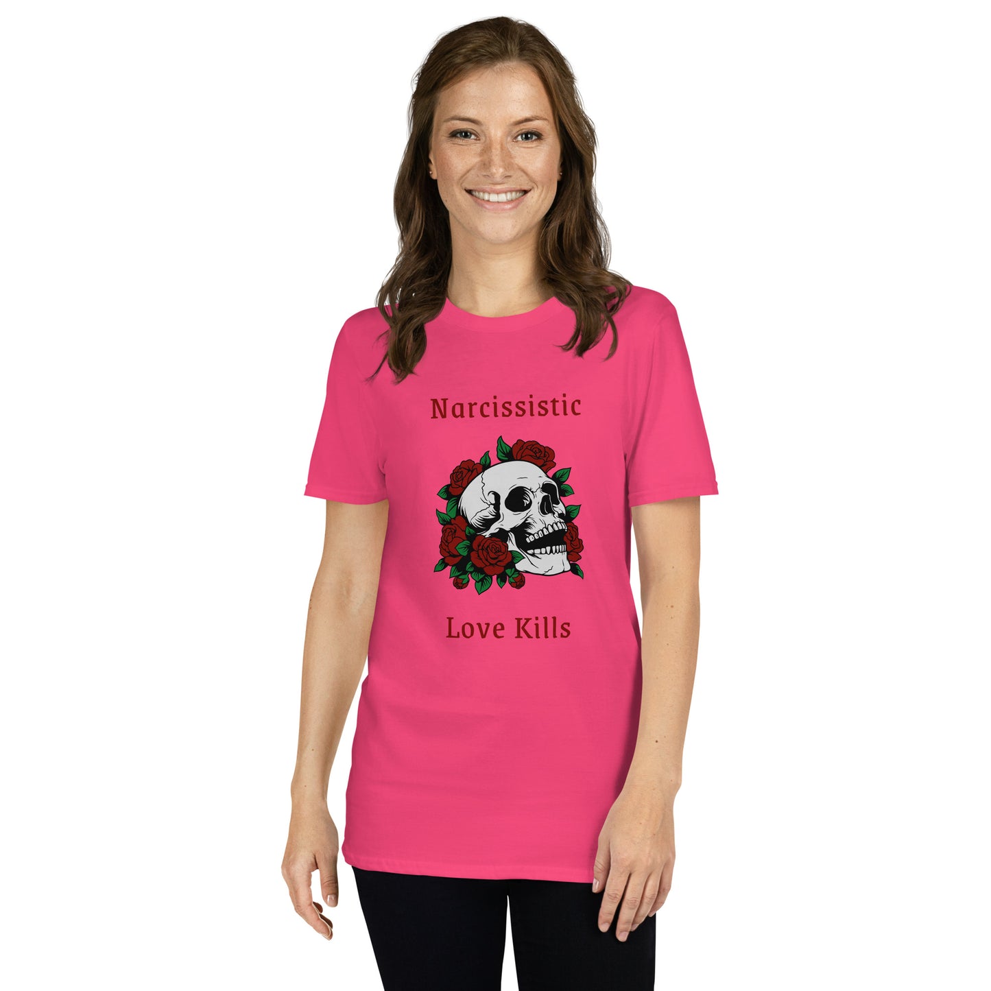 Narcissistic Abuse Awareness Graphic Tee Narcissistic Love Kills Unisex Tee by EraofInk