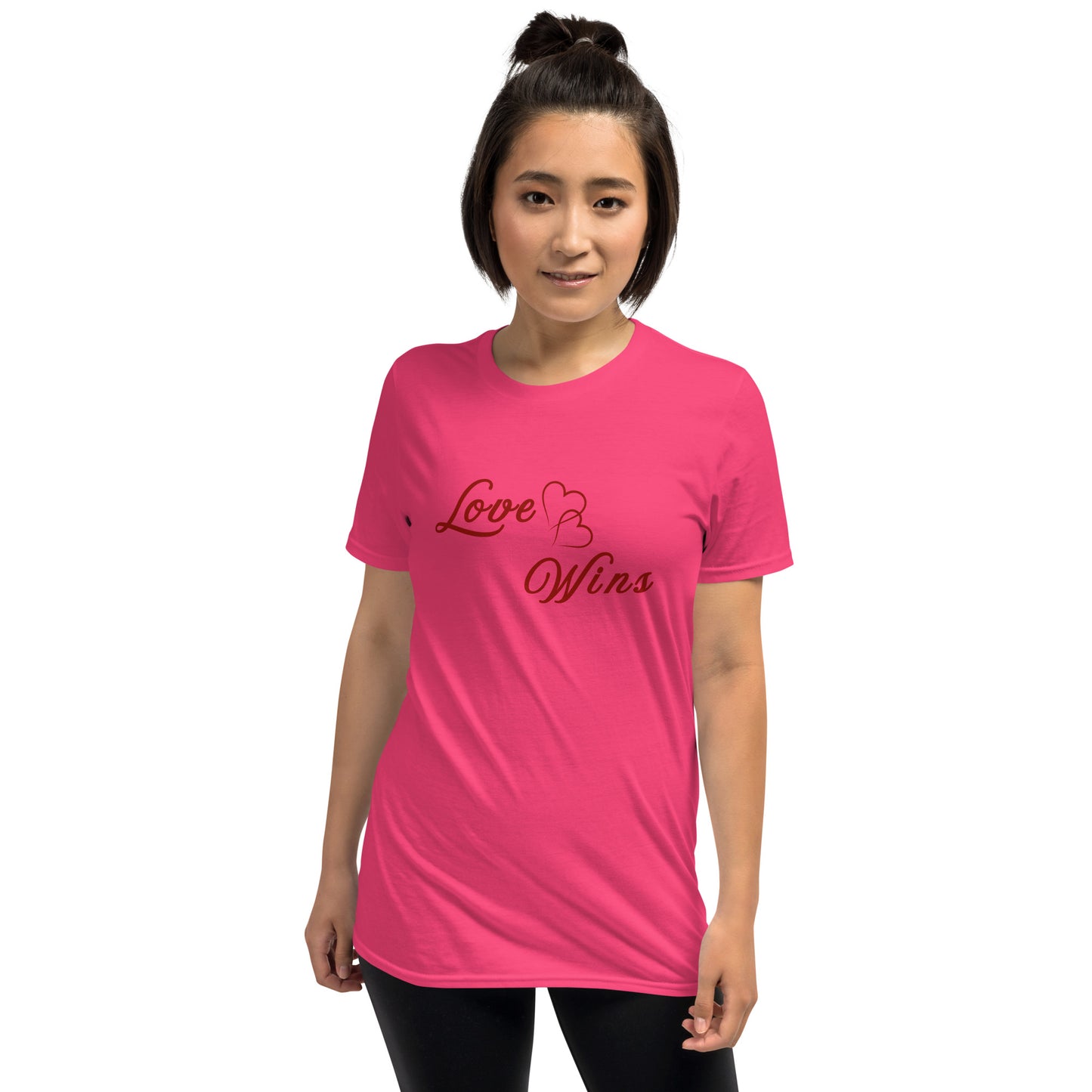 Love Wins Unisex Tee by EraofInk