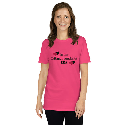 Set Your Boundaries Tee - In My Setting Boundaries Era Unisex Tee by EraofInk