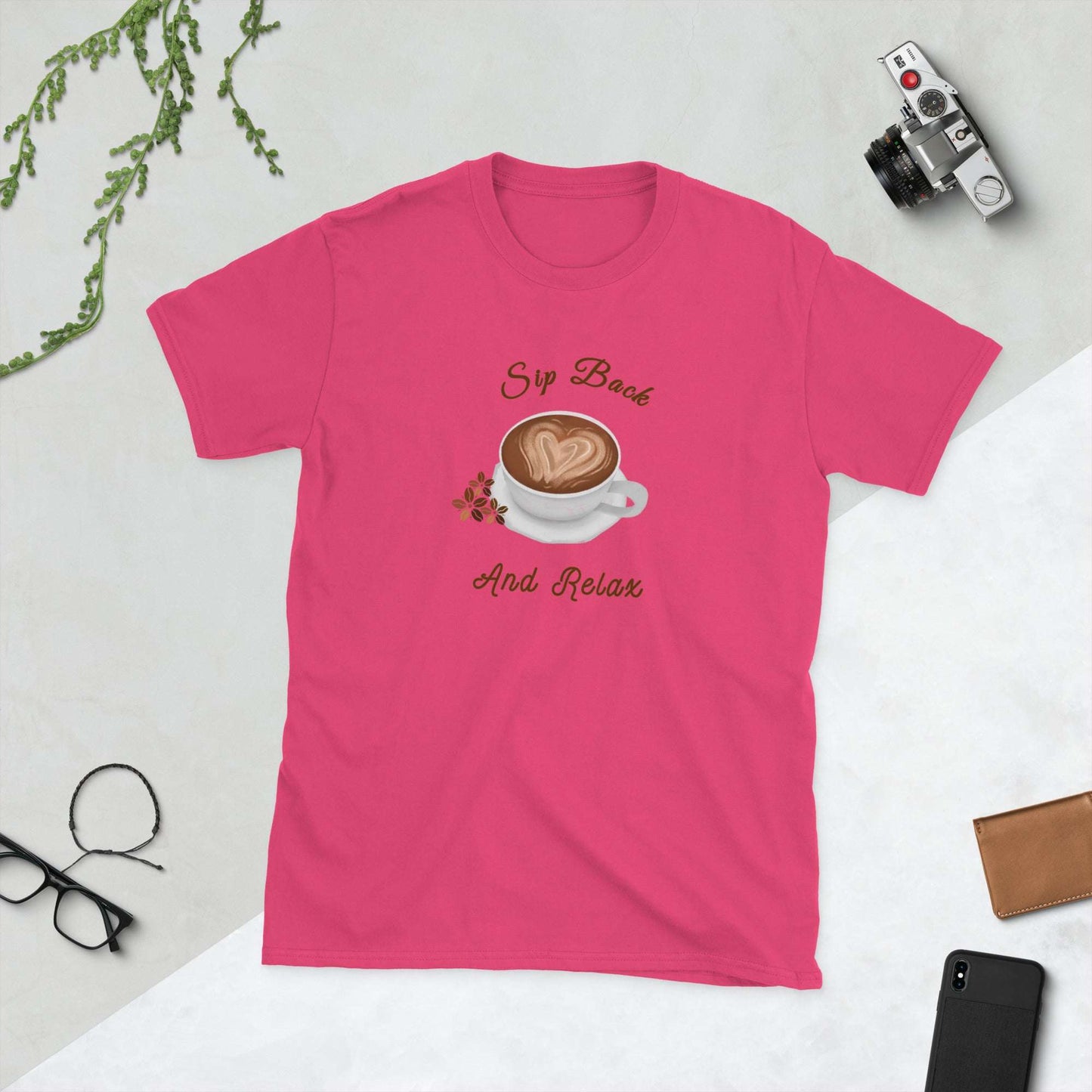 Sip Back and Relax Unisex Tee by EraofInk