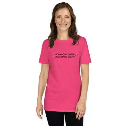 I Stand For Ending Narcissistic Abuse Unisex Tee by EraofInk