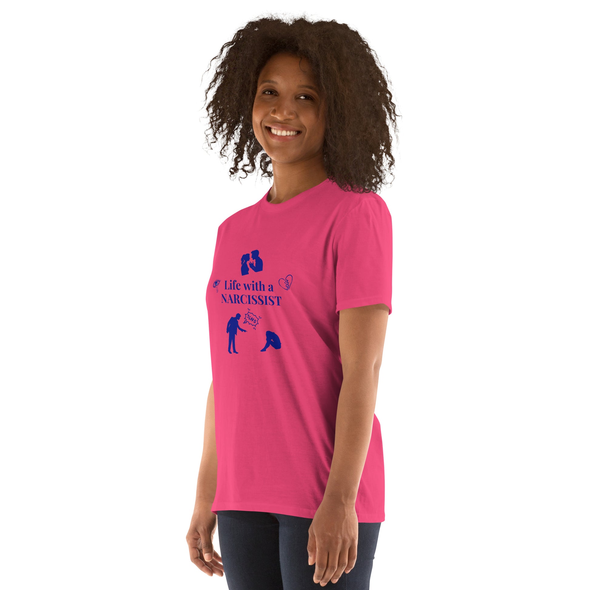 Depiction of Life with a Narcissist Unisex Tee by EraofInk