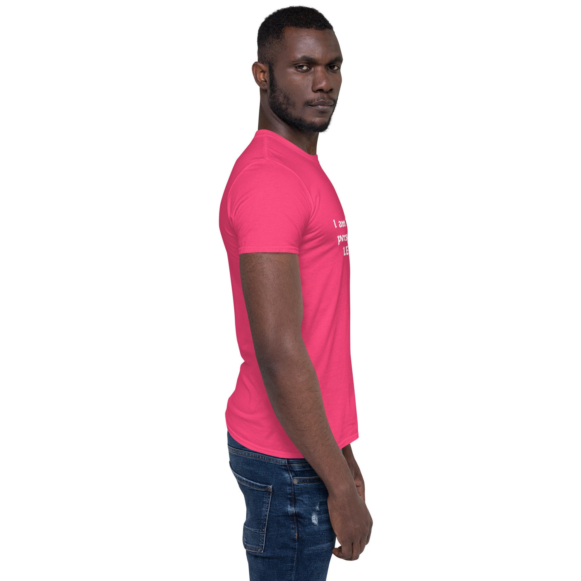 I Am NOT the BIGGER Person. I Suggest You LEAVE Me Alone Unisex Tee by EraofInk