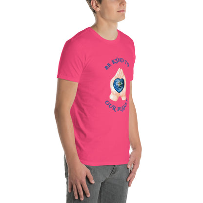 Be Kind to Our Planet Unisex Tee by EraofInk