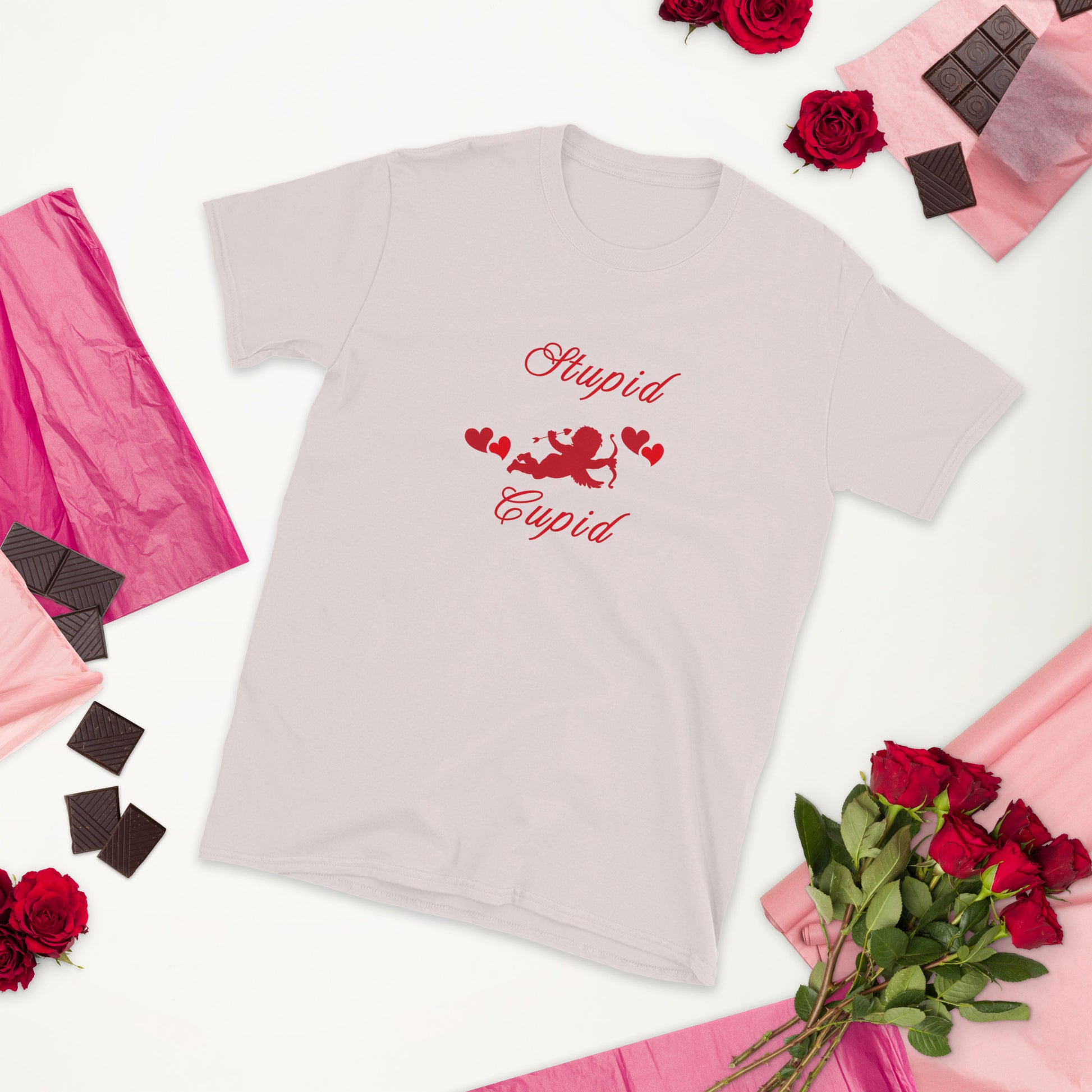 Stupid Cupid Unisex Tee by EraofInk