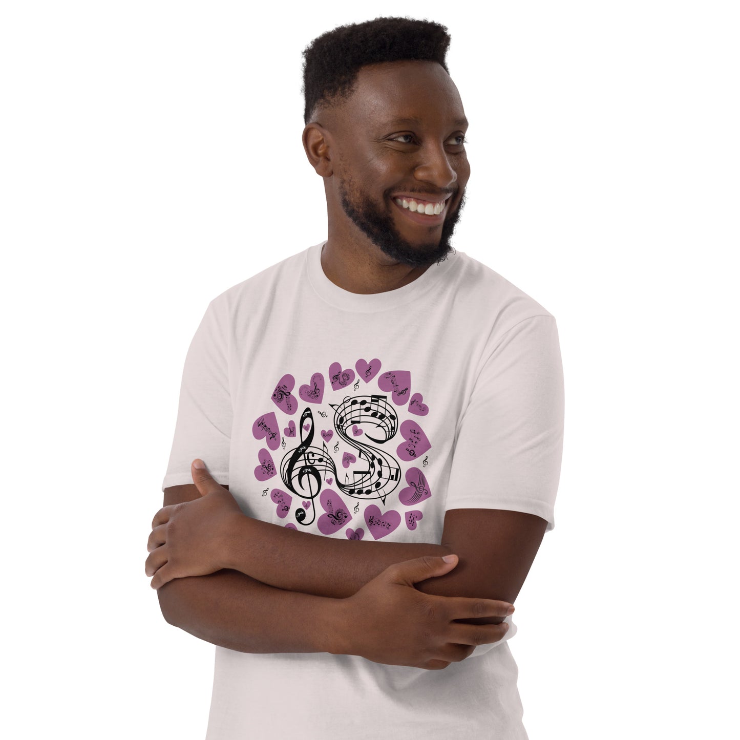 Music Is In My Heart Unisex Tee by EraofInk
