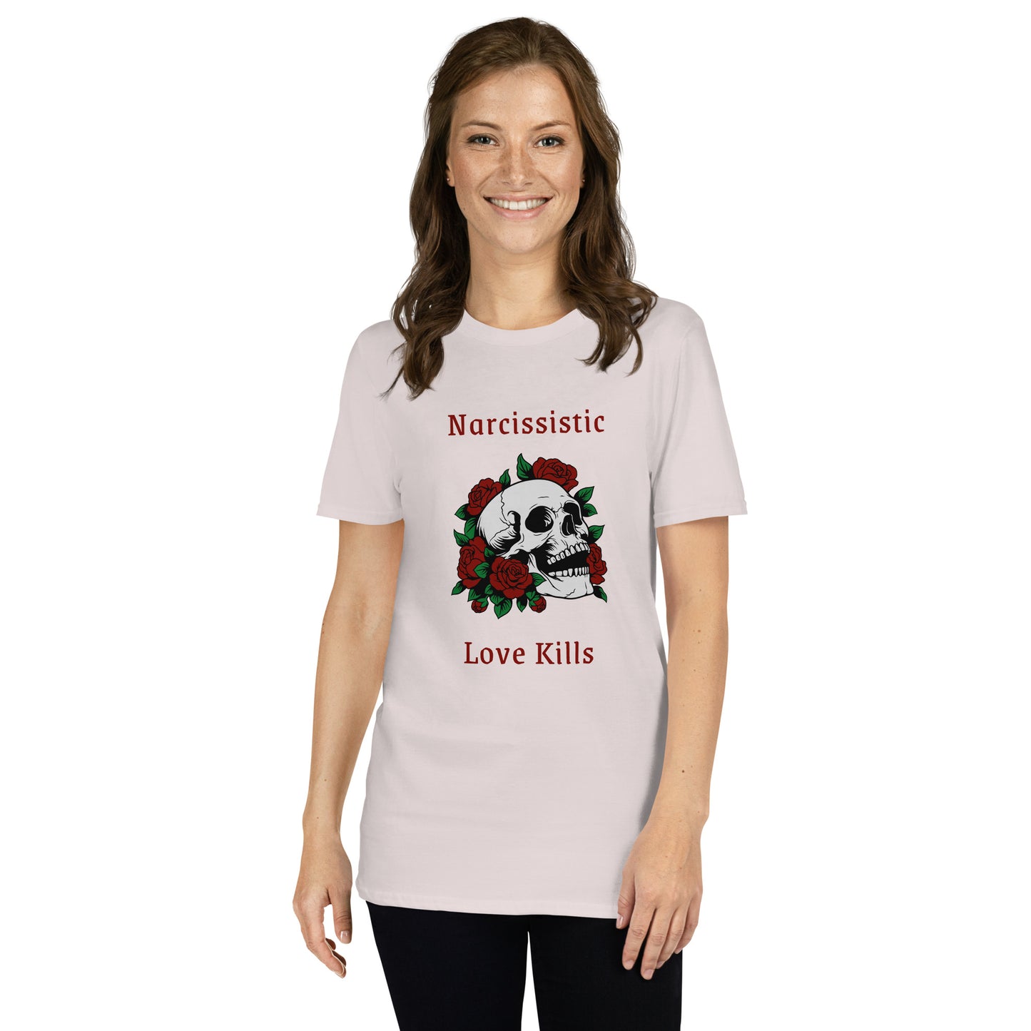 Narcissistic Abuse Awareness Graphic Tee Narcissistic Love Kills Unisex Tee by EraofInk