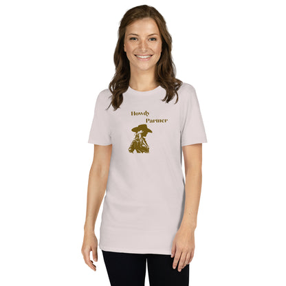 Howdy Partner Unisex Tee by EraofInk