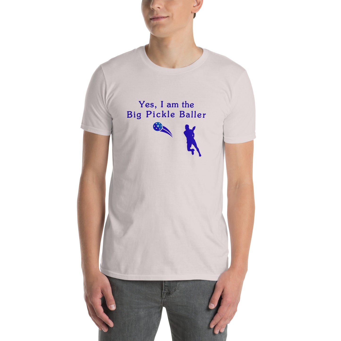 Yes, I am the Big Pickleballer Unisex Tee by EraofInk