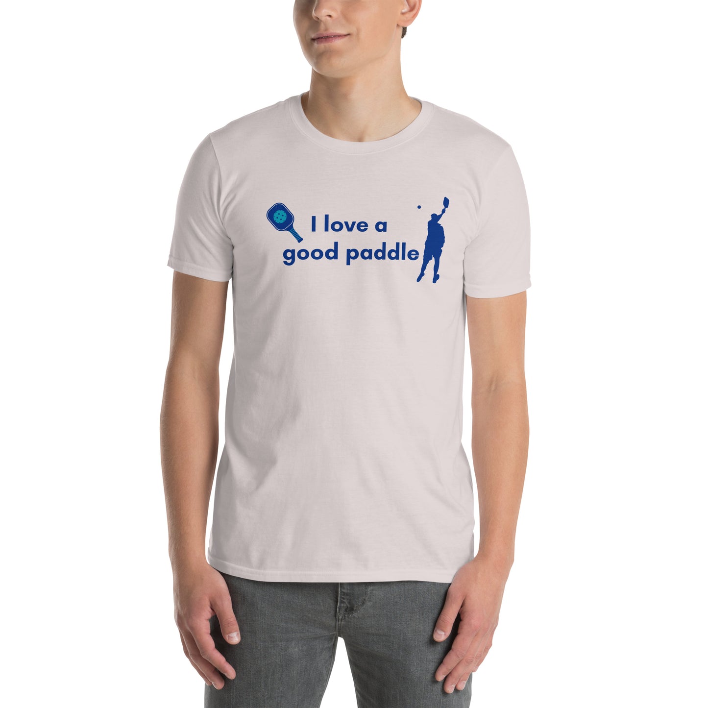 I Love a Good Paddle Pickleball Unisex Tee by EraofInk