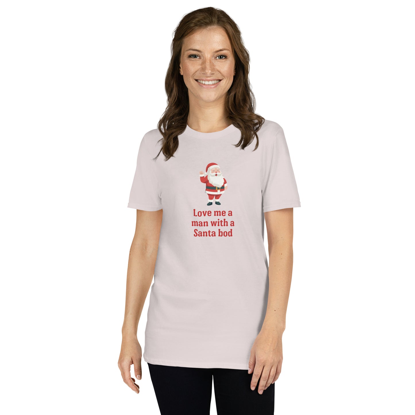Love Me a Man with a Santa Bod Unisex Tee by EraofInk