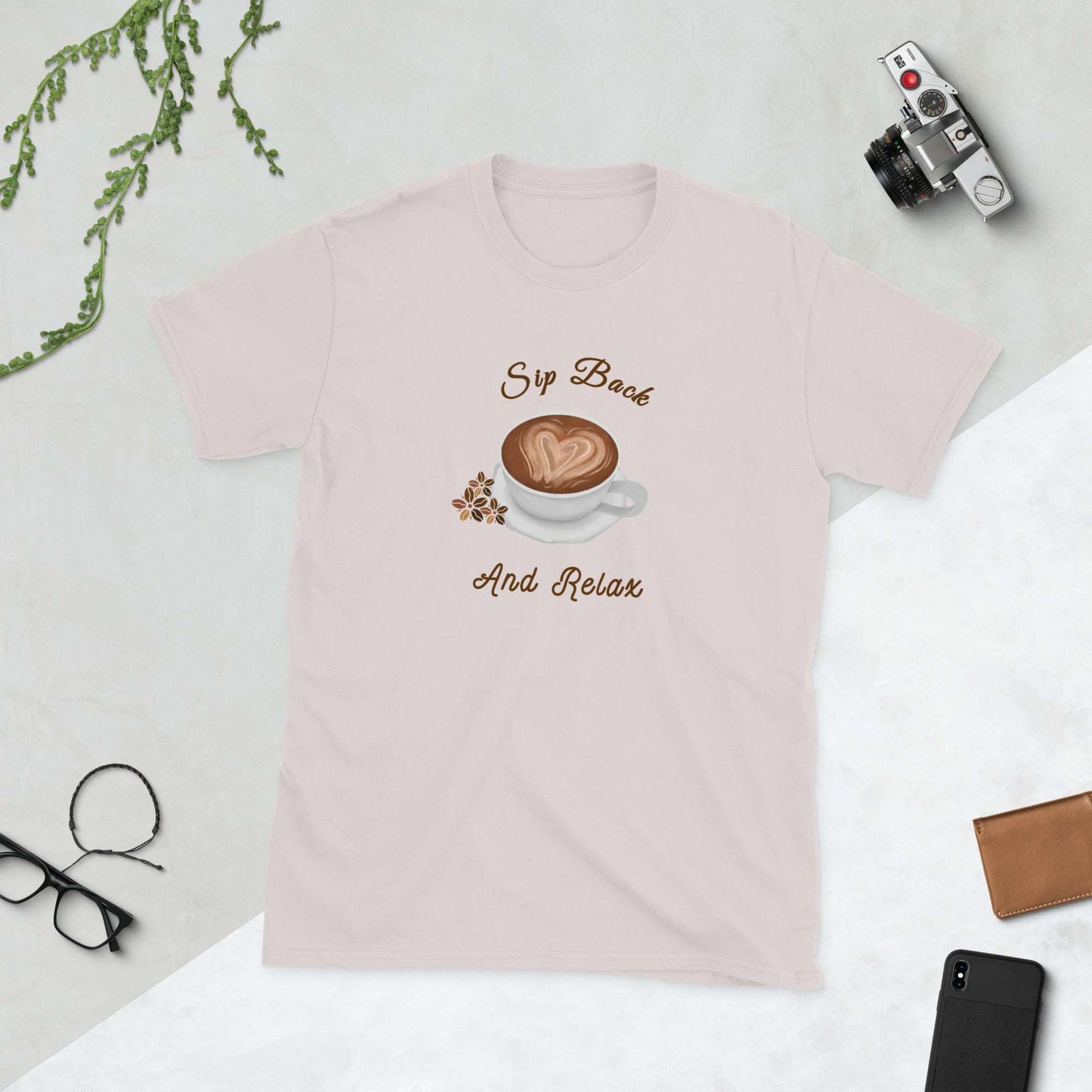 Sip Back and Relax Unisex Tee by EraofInk