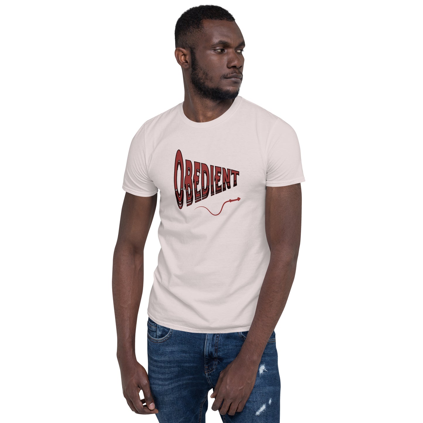 Obedient Dominant S&M Flirty Unisex Tee by EraofInk