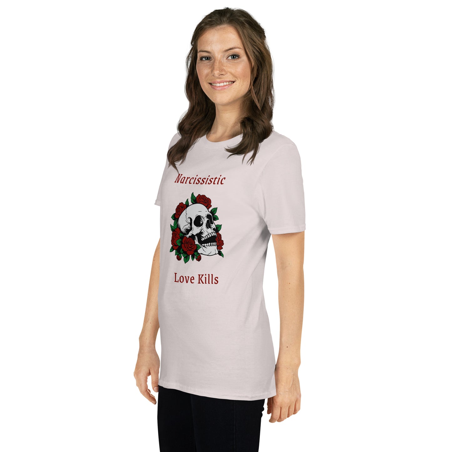 Narcissistic Abuse Awareness Graphic Tee Narcissistic Love Kills Unisex Tee by EraofInk