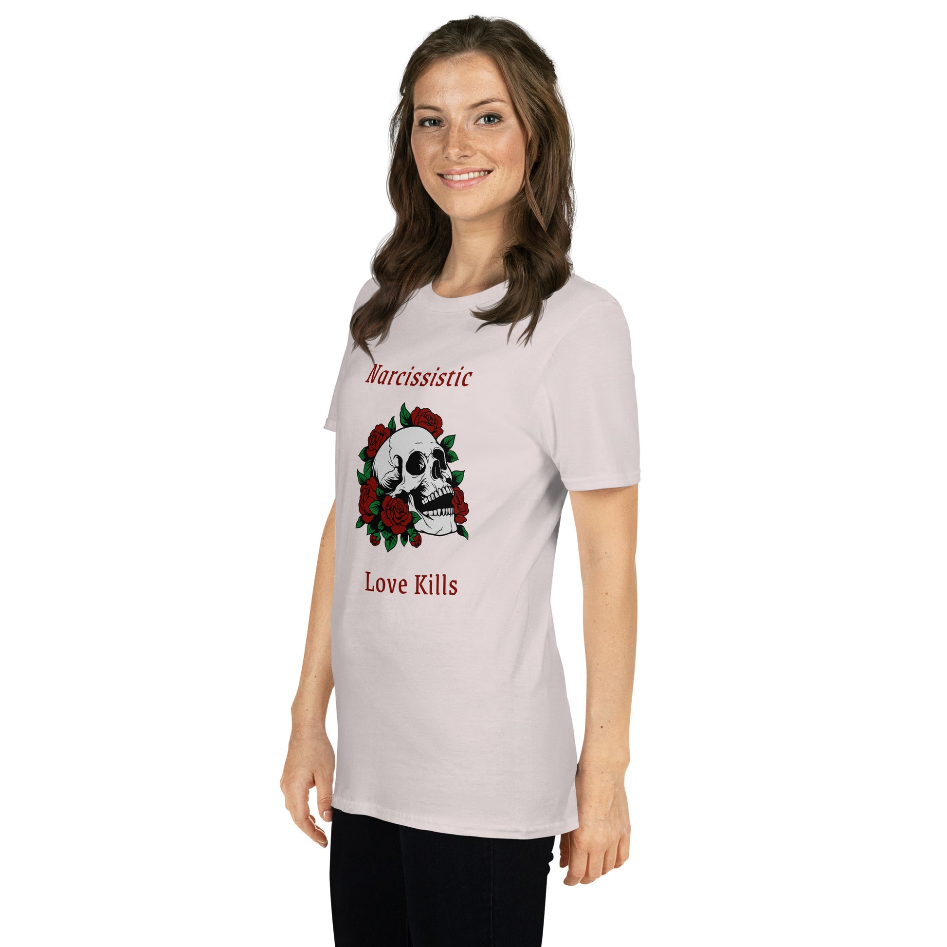 Narcissistic Abuse Awareness Graphic Tee Narcissistic Love Kills Unisex Tee by EraofInk