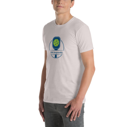 Dink Responsibly Pickleball Unisex Tee by EraofInk