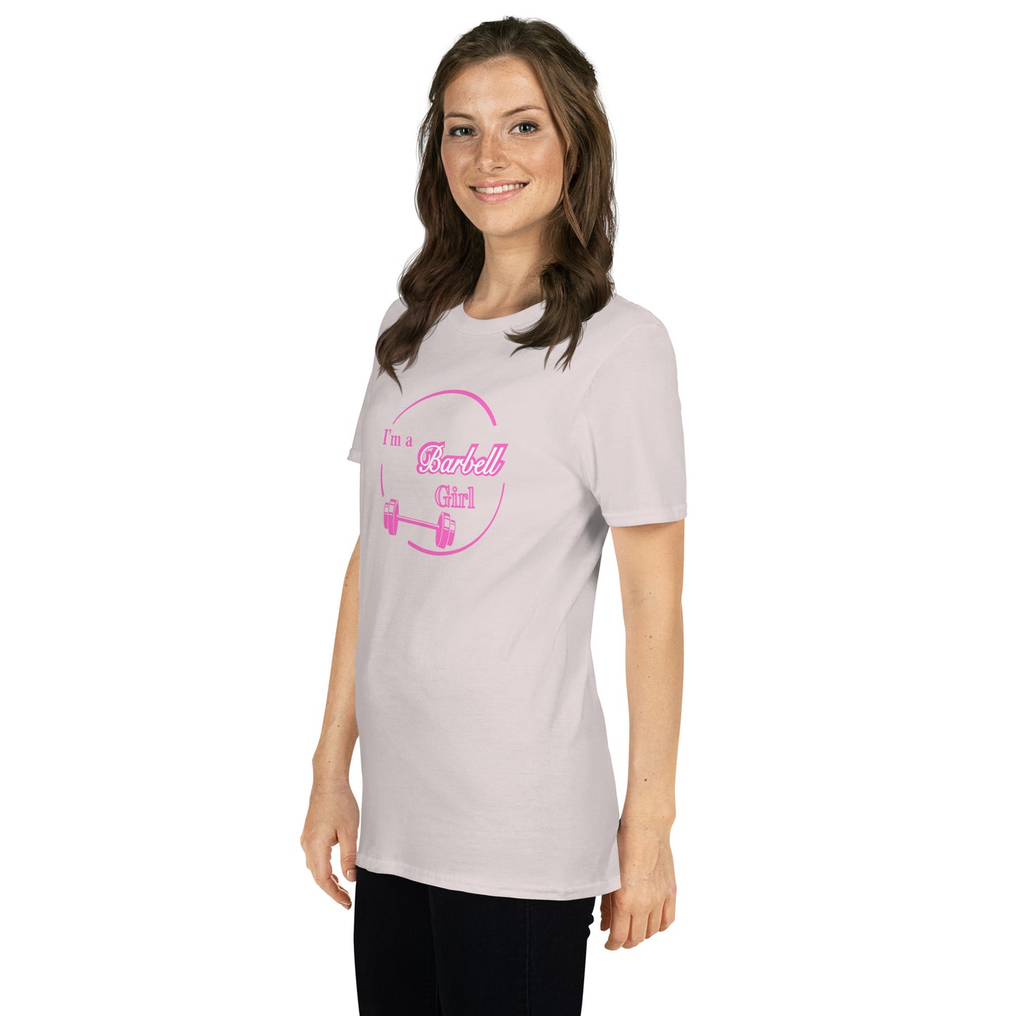 I'm A Barbell Girl Unisex Tee by EraofInk
