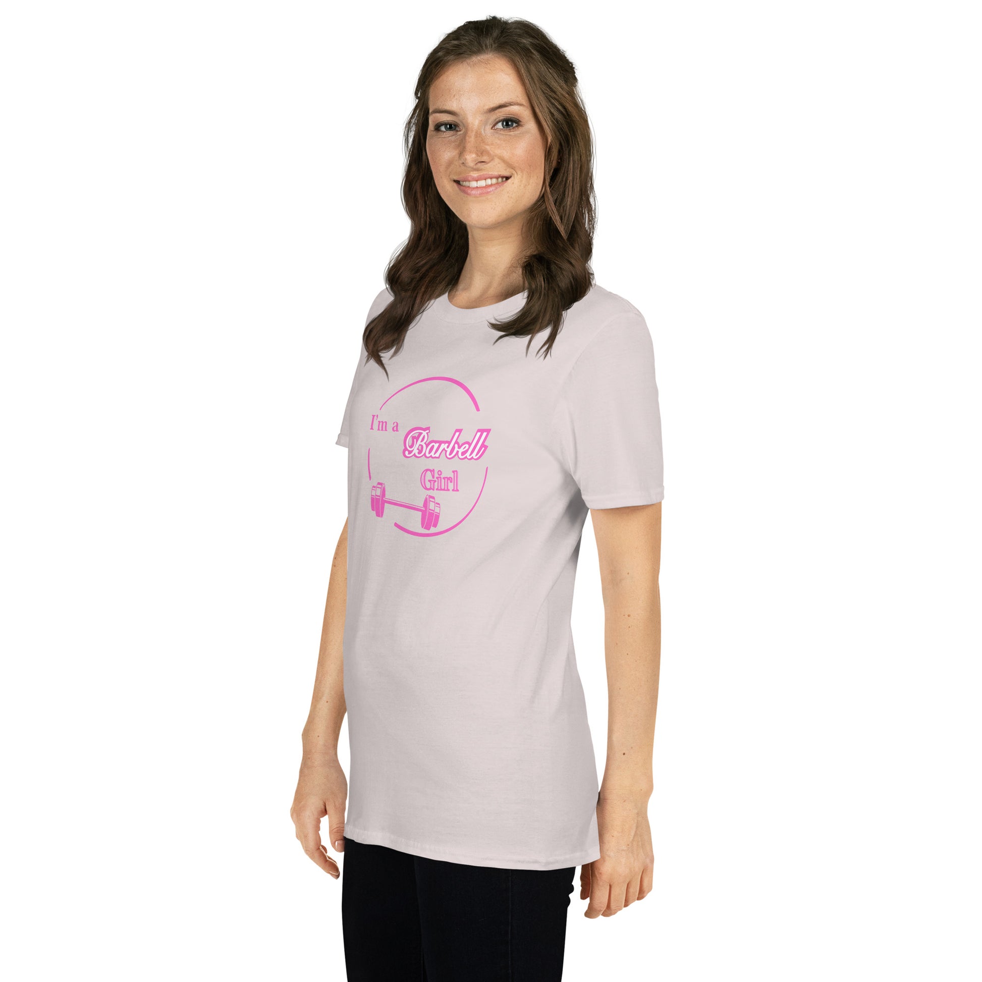 I'm A Barbell Girl Unisex Tee by EraofInk
