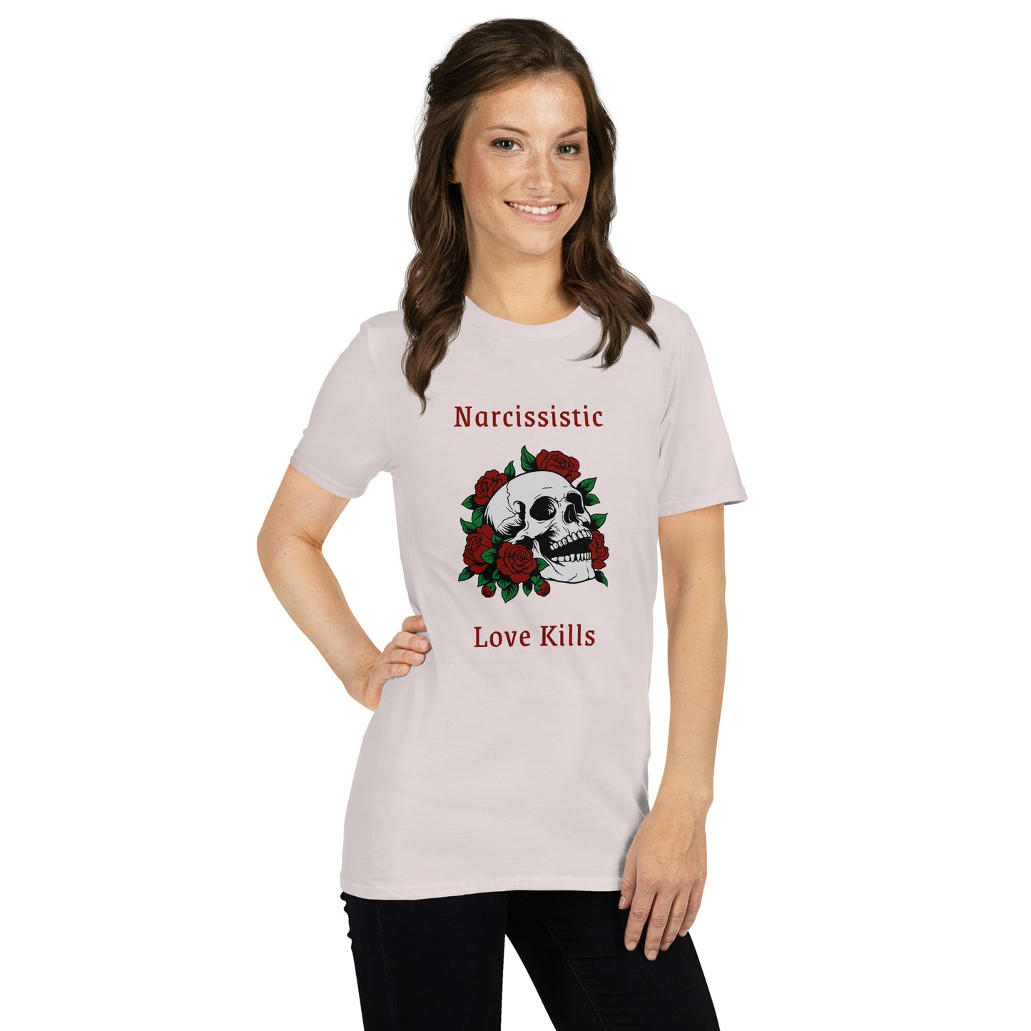 Narcissistic Abuse Awareness Graphic Tee Narcissistic Love Kills Unisex Tee by EraofInk