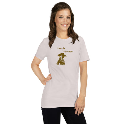Howdy Partner Unisex Tee by EraofInk