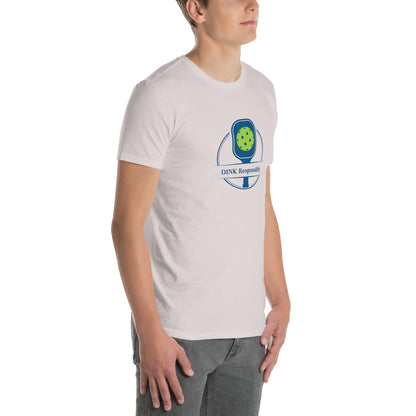 Dink Responsibly Pickleball Unisex Tee by EraofInk