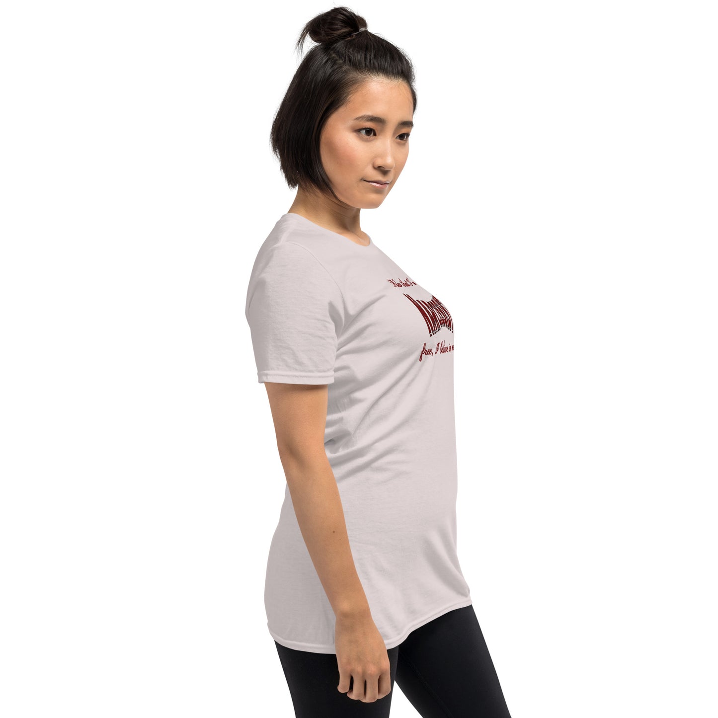 Now That I'm Narcissist Free I Believe in Me Unisex Tee by EraofInk