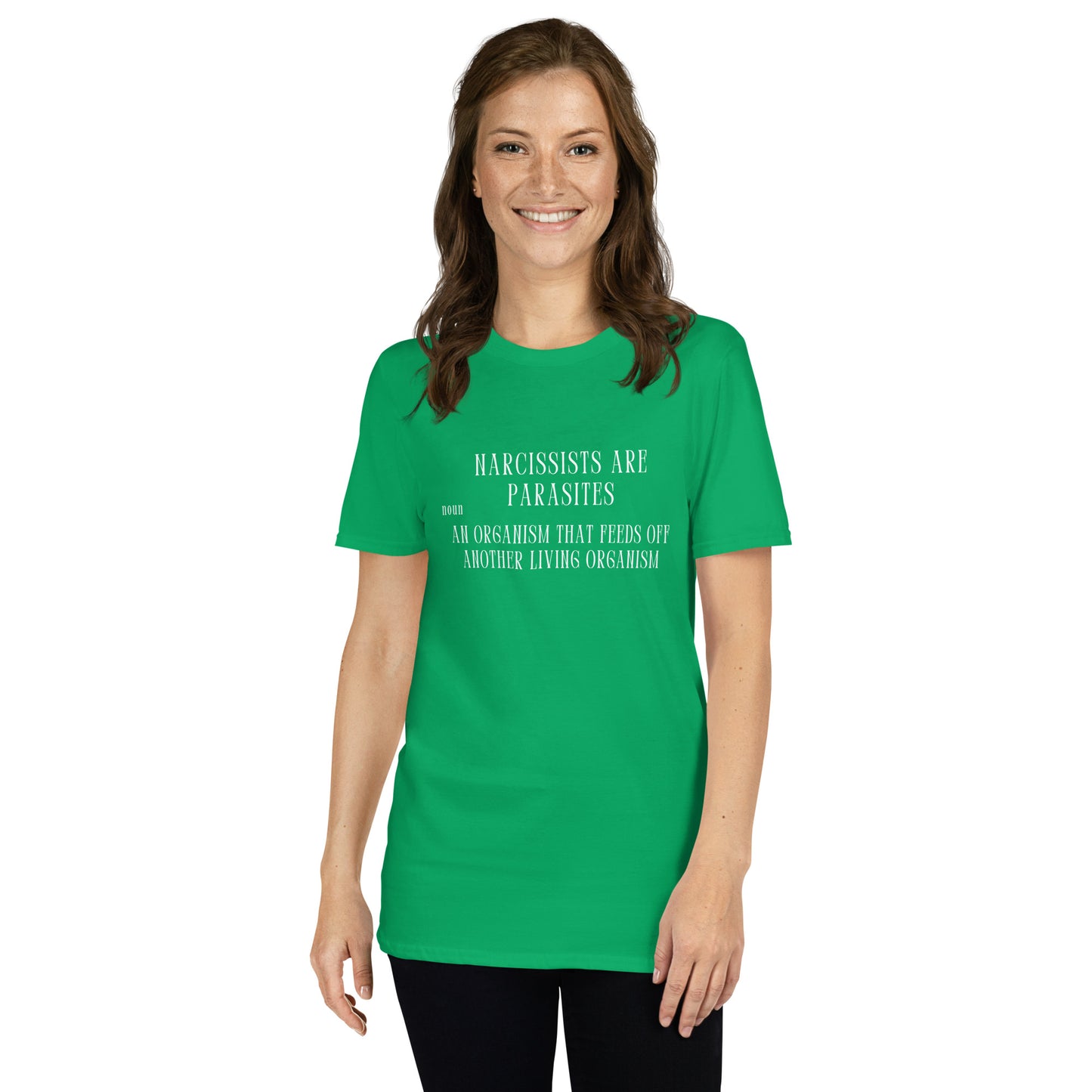 Narcissists are Parasites (Noun) Unisex Tee by EraofInk -