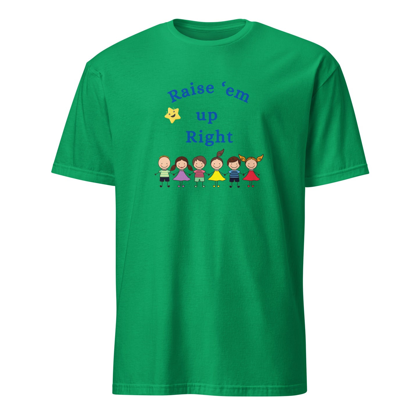 Raise 'em Up Right Unisex Tee by EraofInk