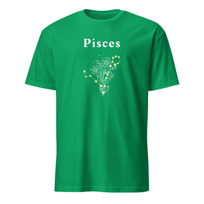 Pisces Astrological Zodiac Sign Unisex Tee by EraofInk