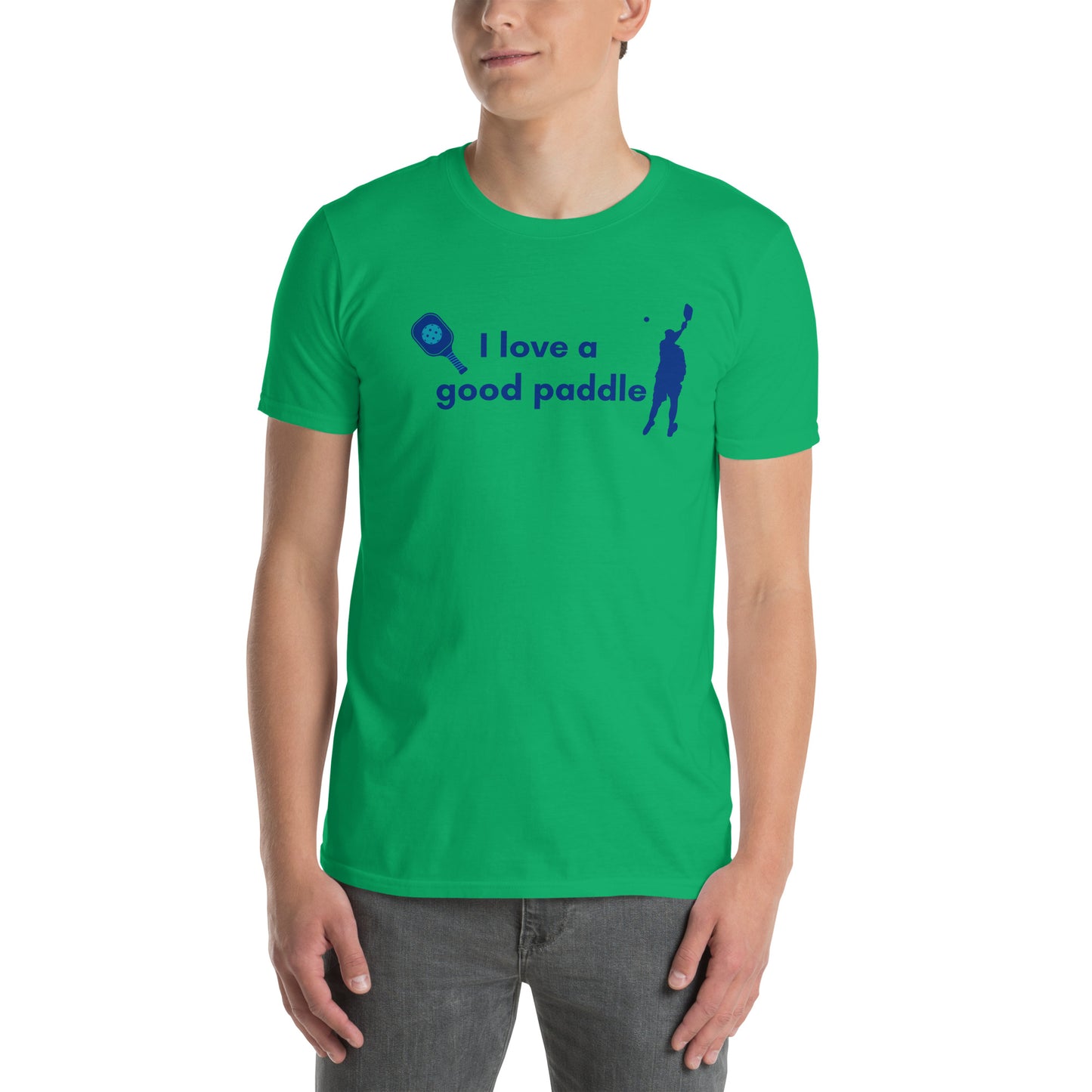 I Love a Good Paddle Pickleball Unisex Tee by EraofInk