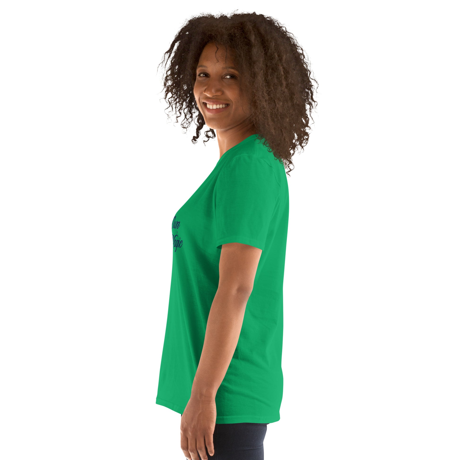 Believe in Magic Tee Make Your Own Magic Unisex Tee by EraofInk