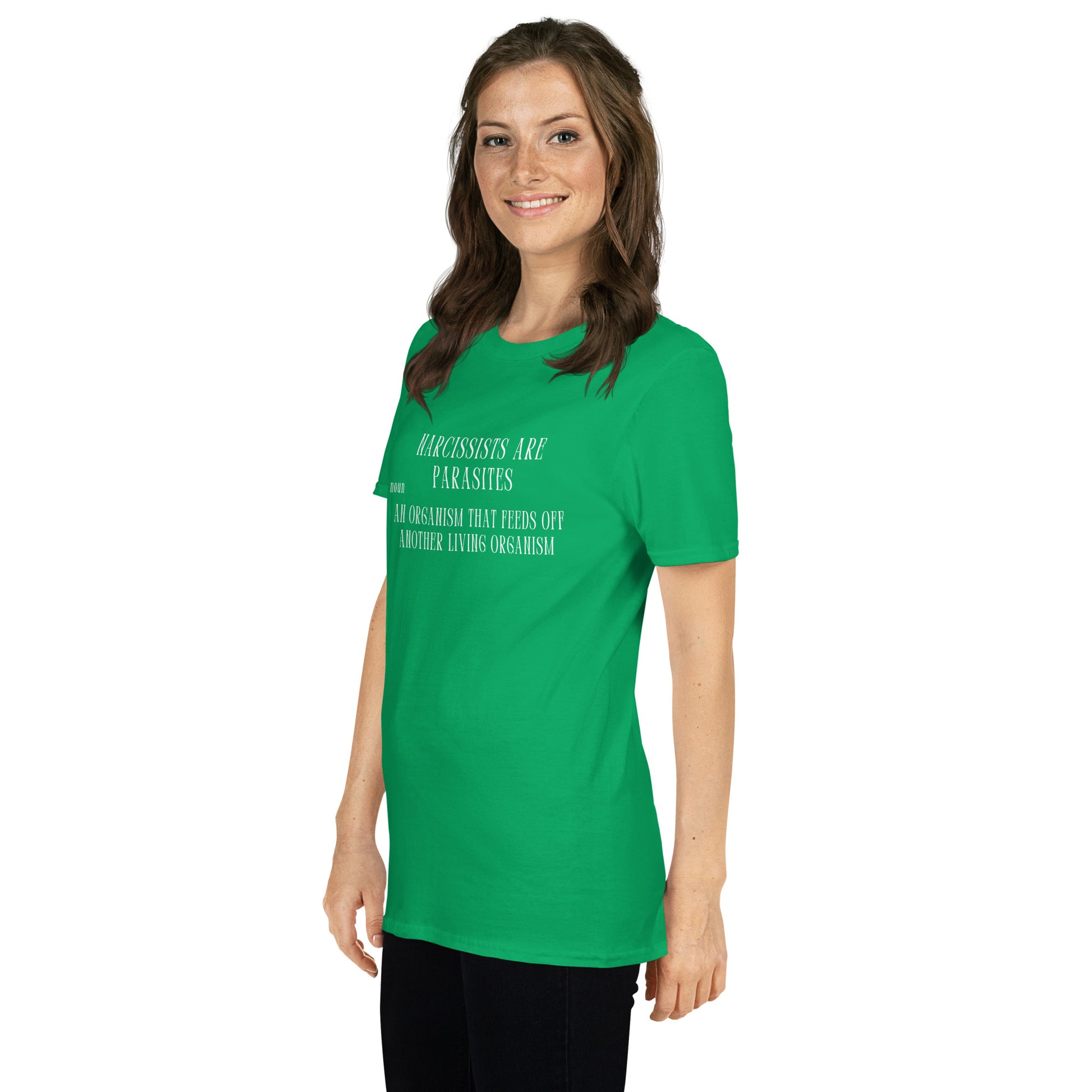 Narcissists are Parasites (Noun) Unisex Tee by EraofInk -