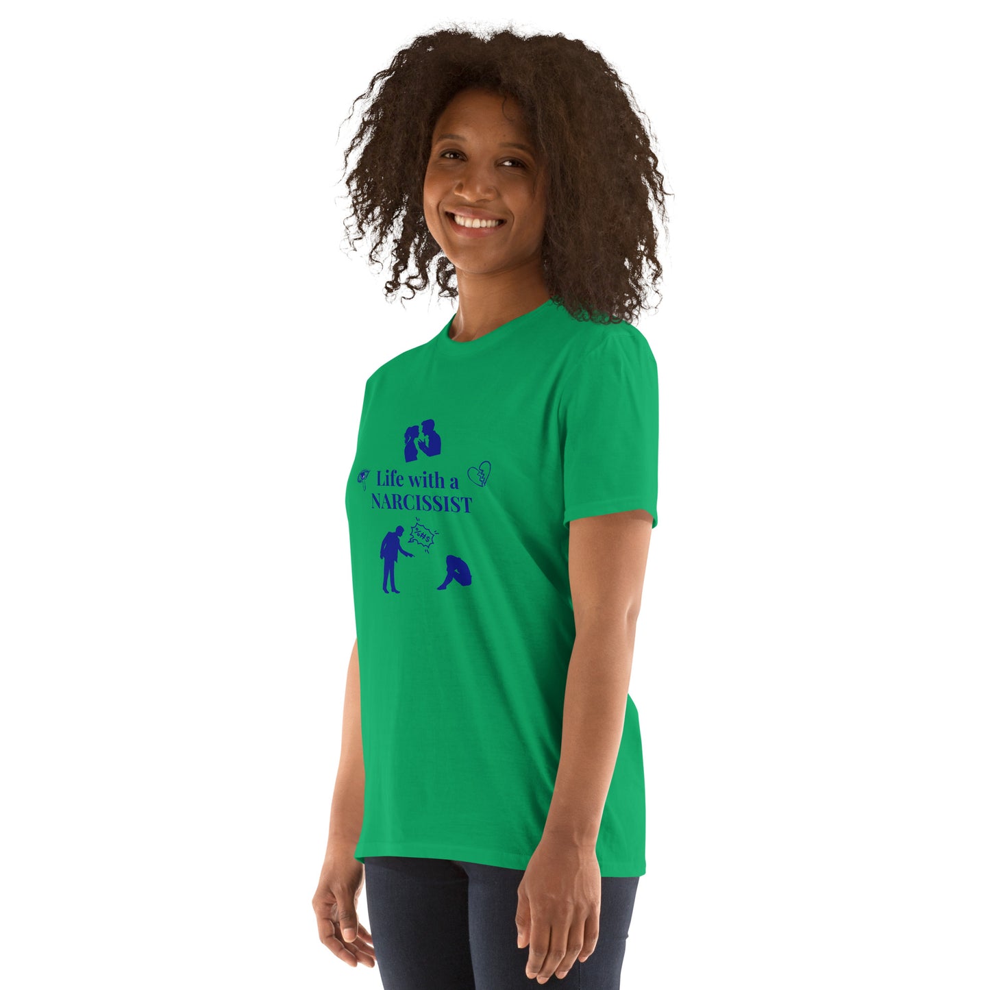 Depiction of Life with a Narcissist Unisex Tee by EraofInk
