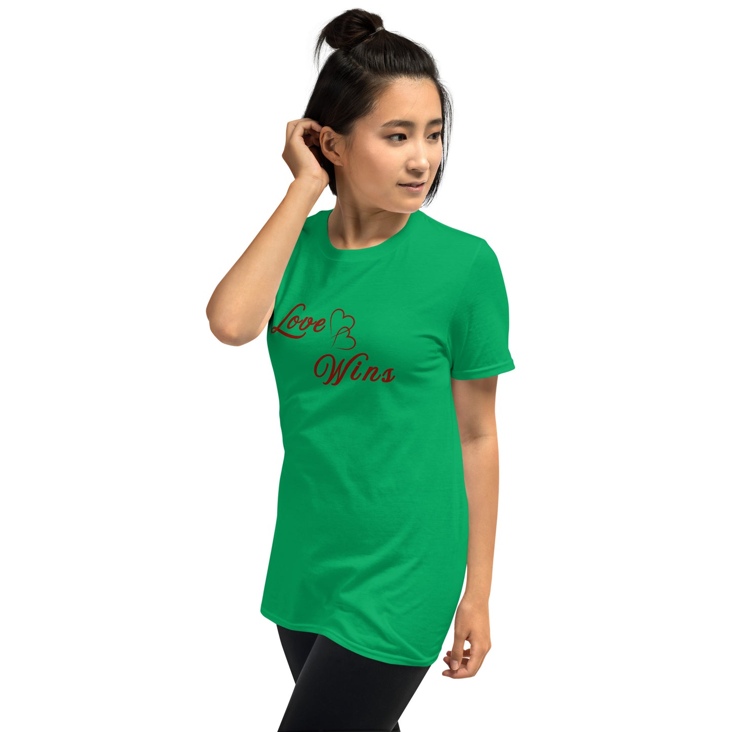 Love Wins Unisex Tee by EraofInk