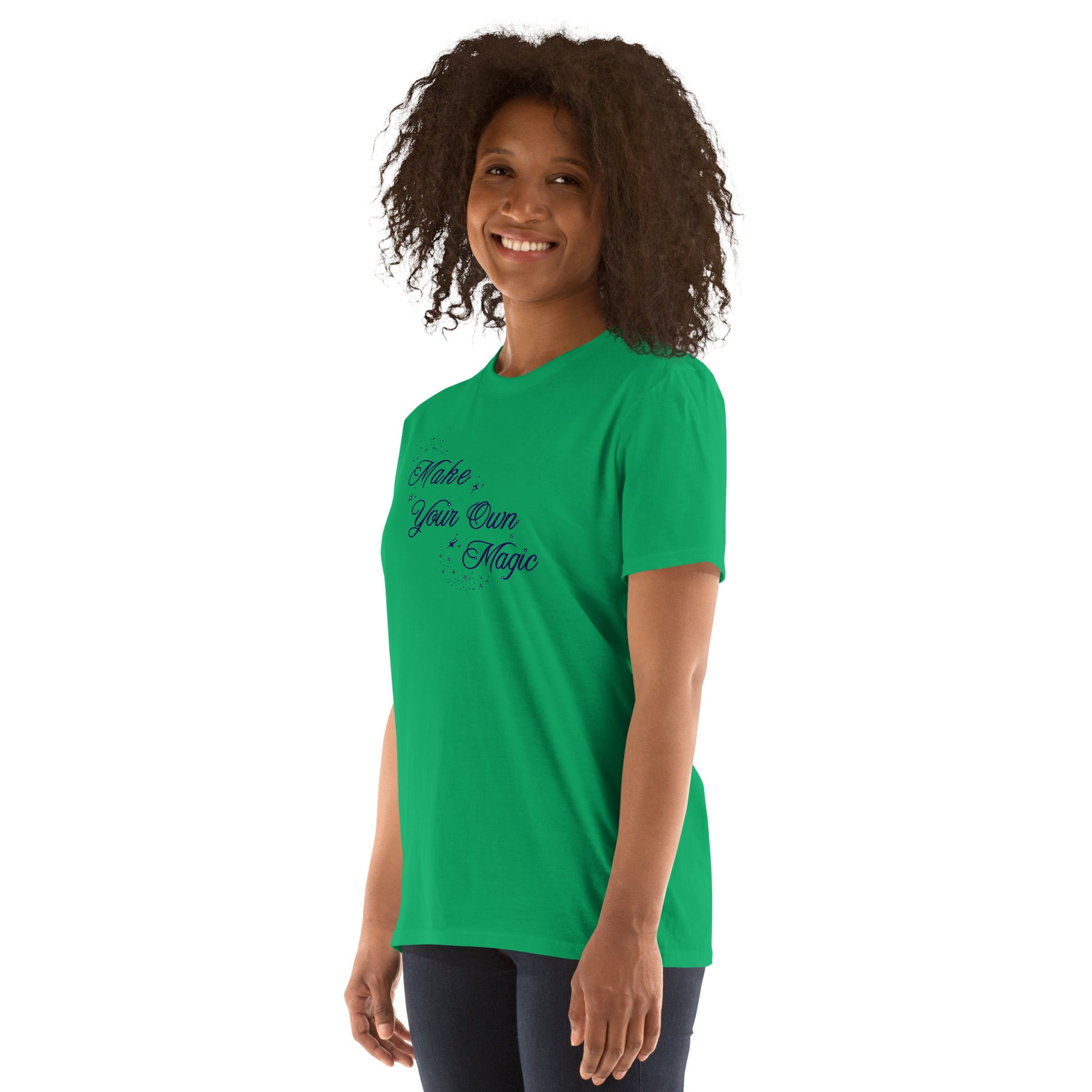Believe in Magic Tee Make Your Own Magic Unisex Tee by EraofInk