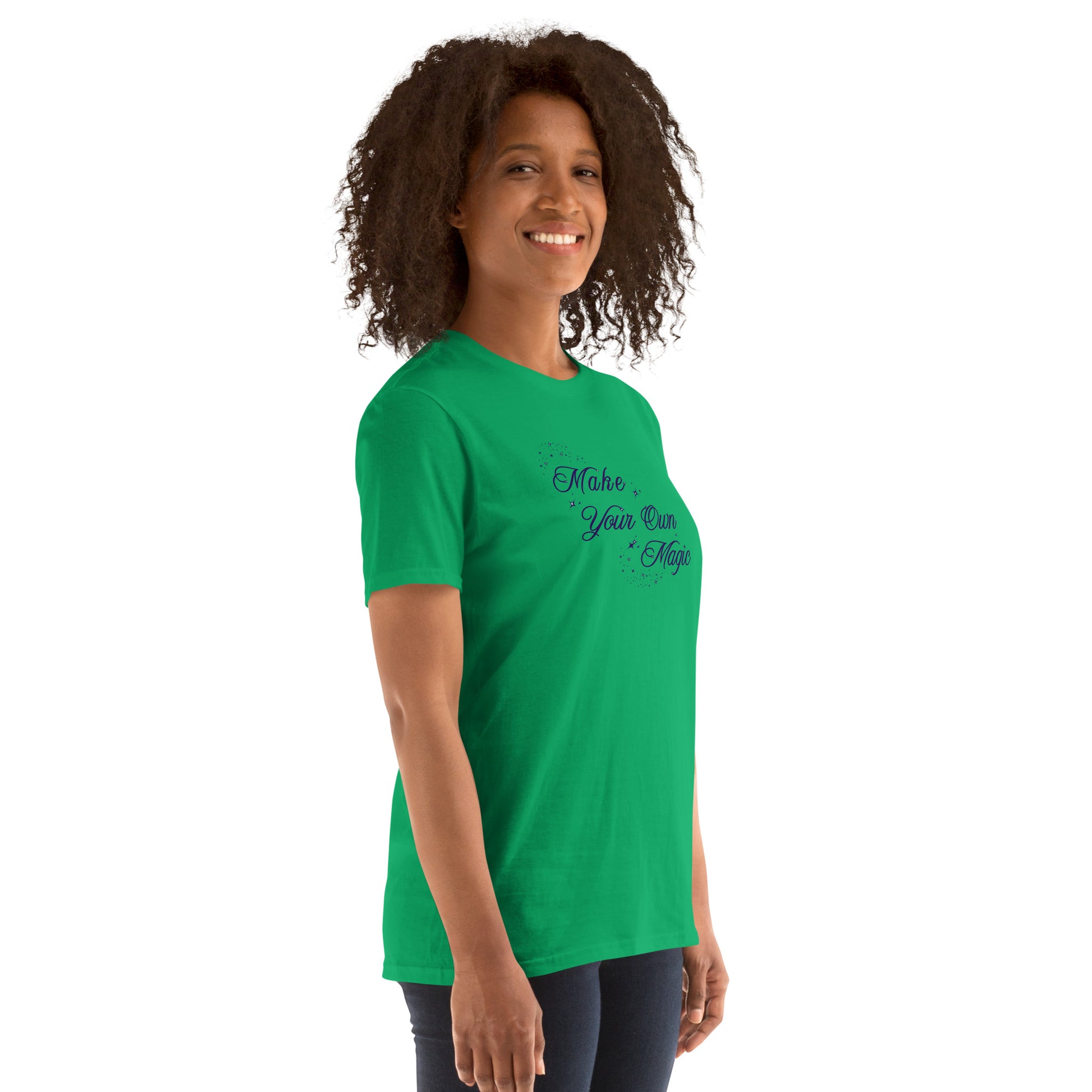 Believe in Magic Tee Make Your Own Magic Unisex Tee by EraofInk