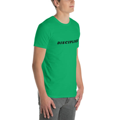 Disciplined Man's Fitness Tee by EraofInk