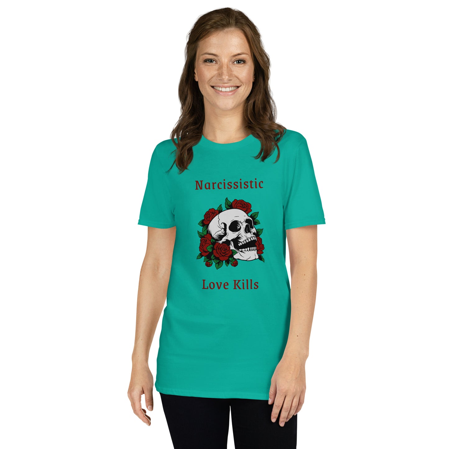 Narcissistic Abuse Awareness Graphic Tee Narcissistic Love Kills Unisex Tee by EraofInk
