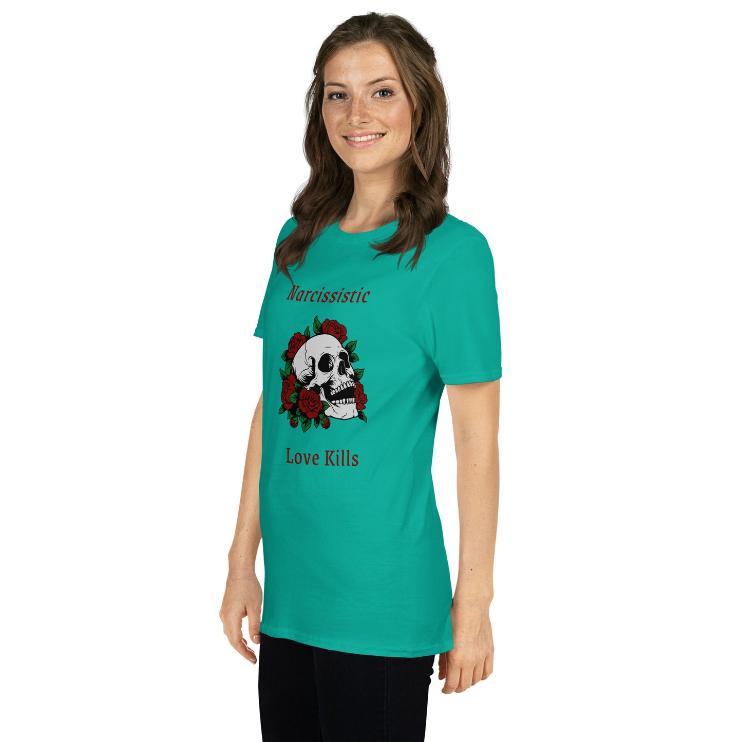 Narcissistic Abuse Awareness Graphic Tee Narcissistic Love Kills Unisex Tee by EraofInk
